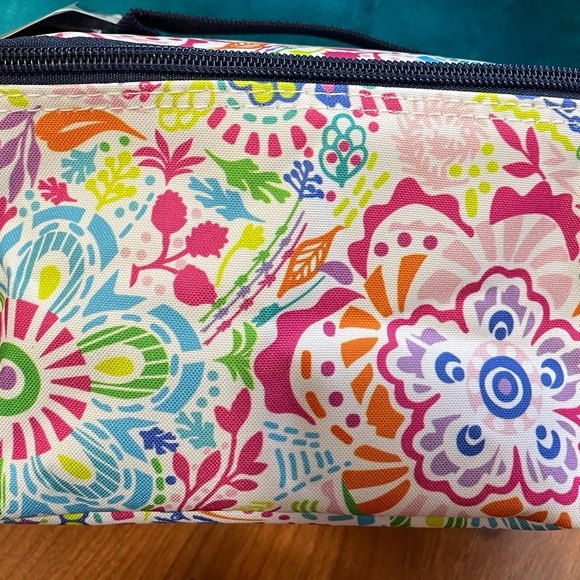💕JUST IN! Summer Multicolor Cosmetic Case Makeup Bag - Picture 2 of 4